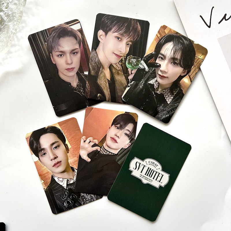 Kpop SEVENTEEN 8 Membership Gift Cards Postcards Special Cards