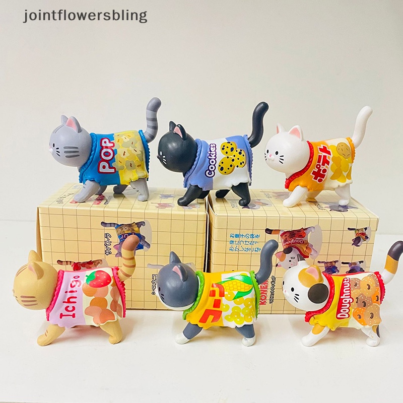 JOPH New Wearing Candy Packaging Snack Figure Toys Kittens Dolls Blind ...