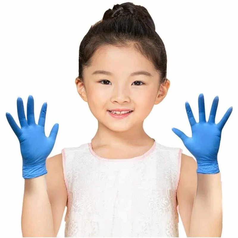 Kids Nitrile Gloves Disposable for 515 Years Latex & Powder Free