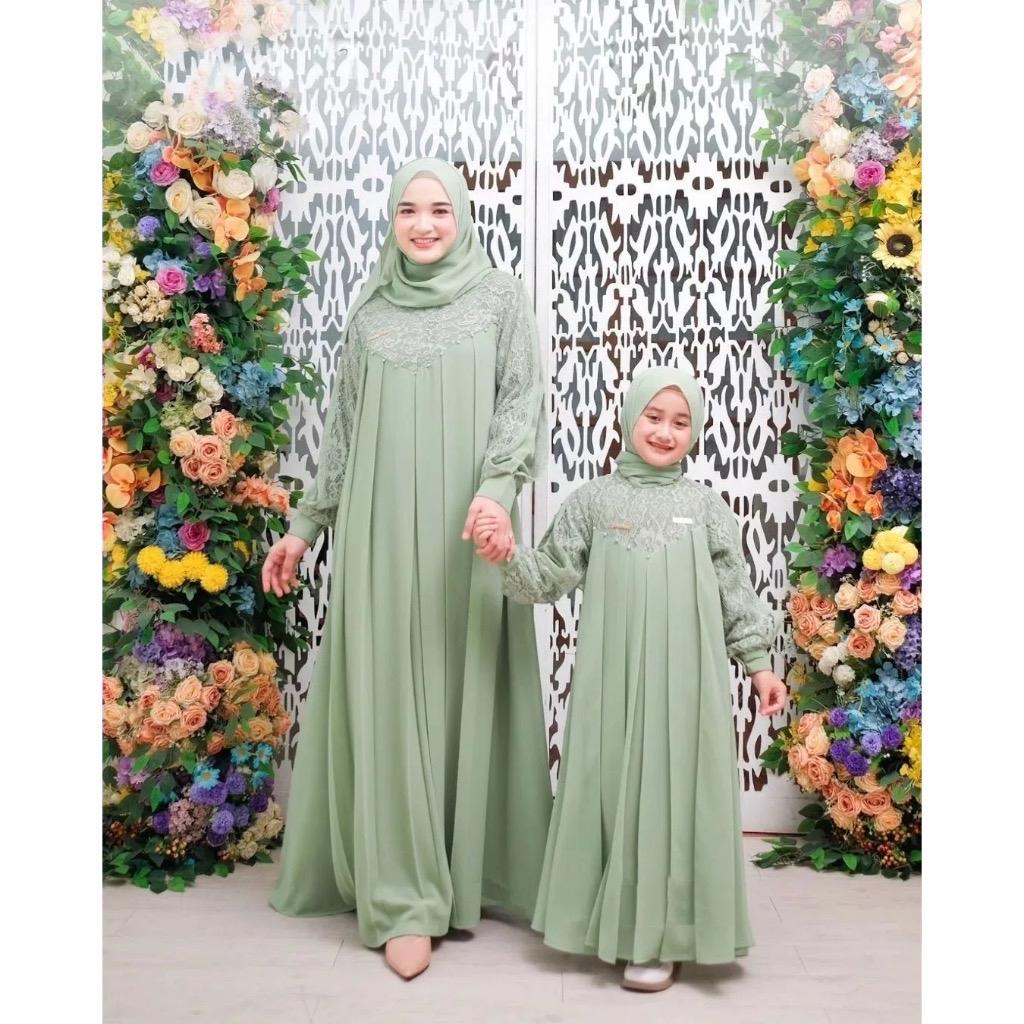 Inara couple mom& kids Newest Mother And Child couple gamis/Modern Eid ...