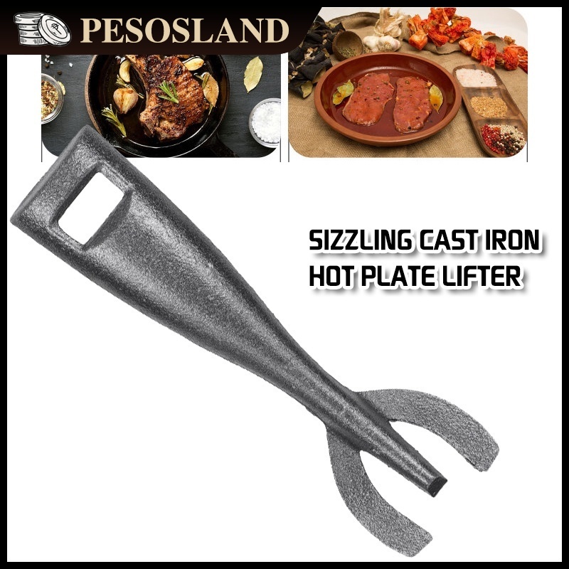 Sizzling Plate Handle Hot Plate Lifter Steak iron plate Handle For ...