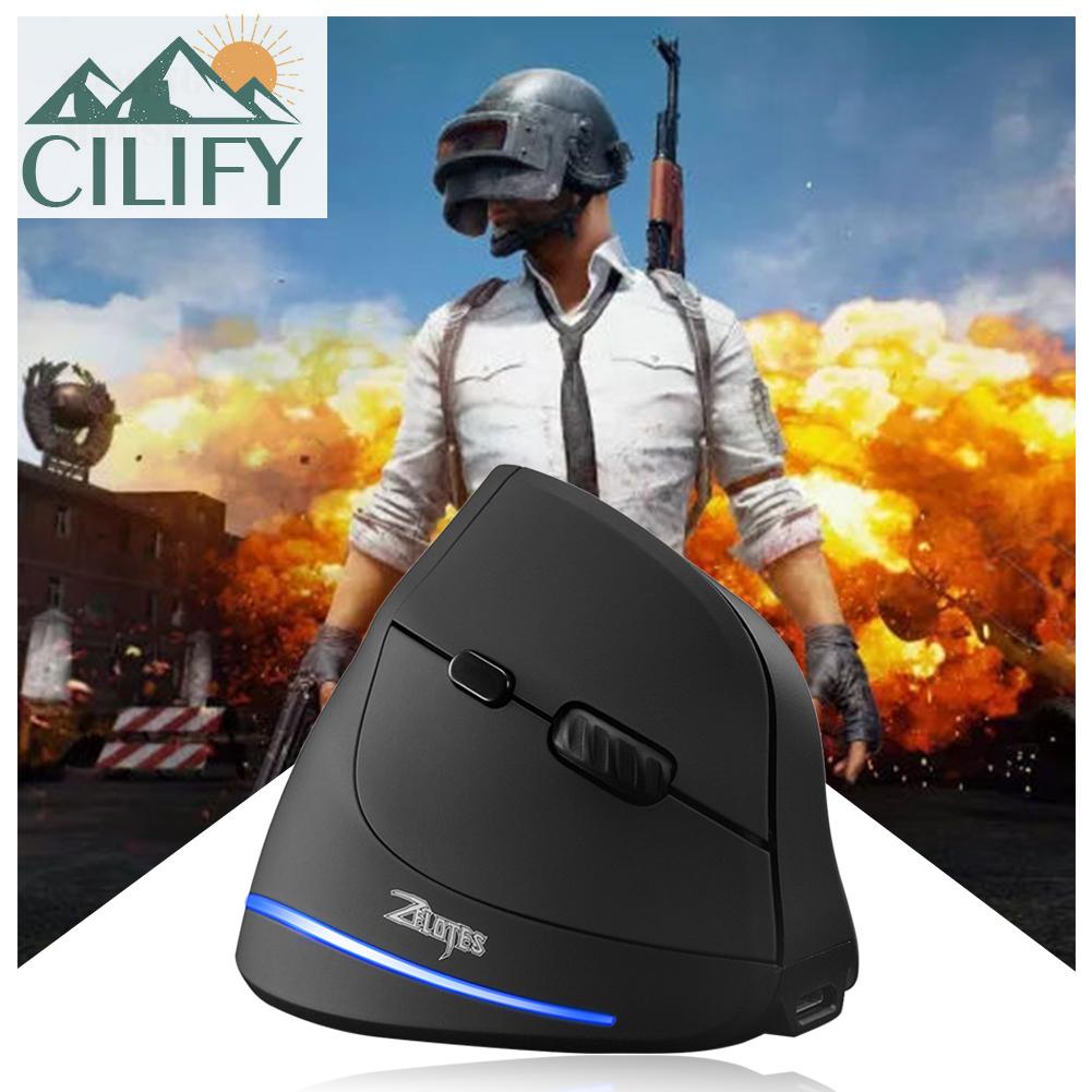 Cilify ZELOTES F-35 6 Button Rechargeable Wireless 2400DPI Adjustable ...
