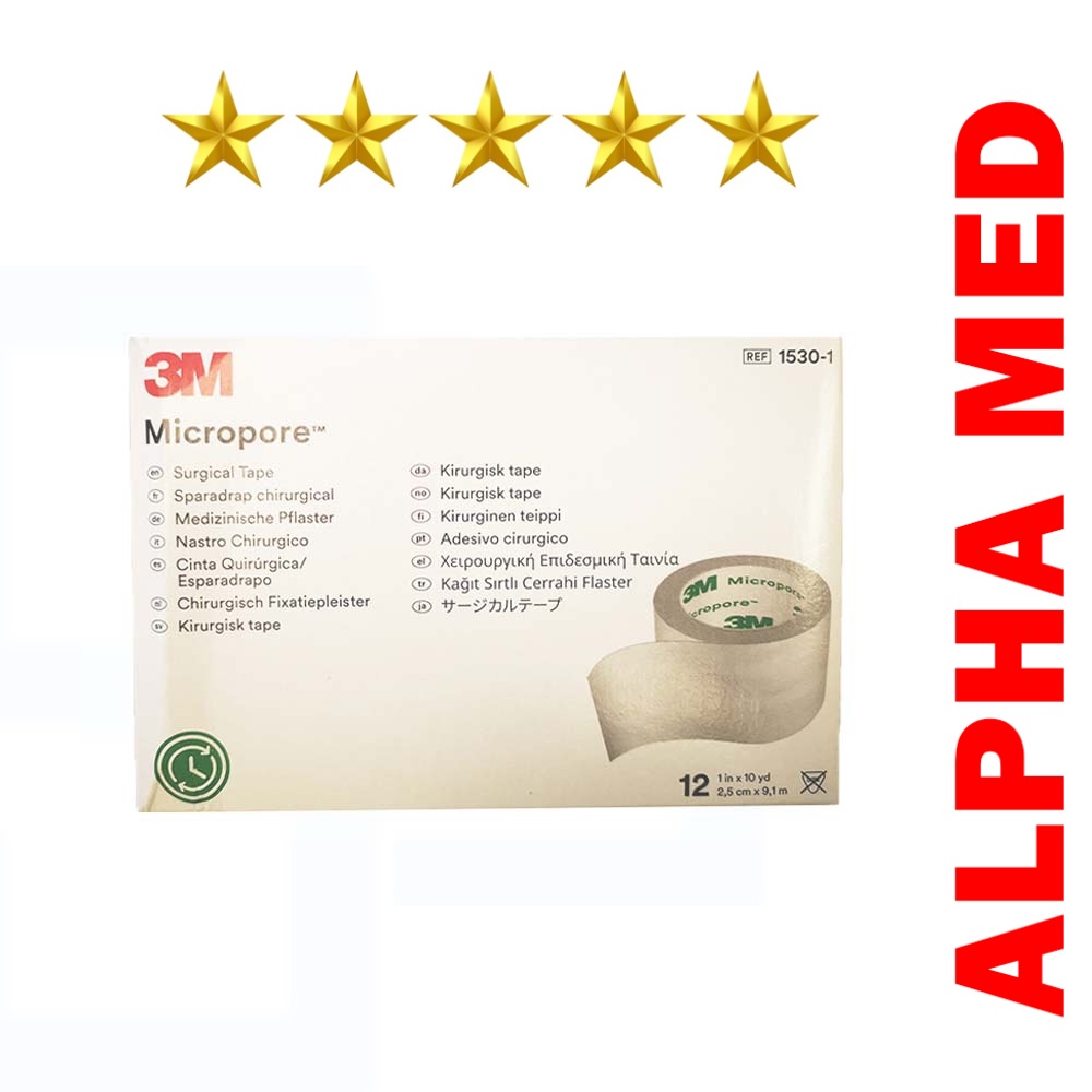 3M Micropore Tape 0.5in, 1in, 2in (per Box) Shopee Philippines