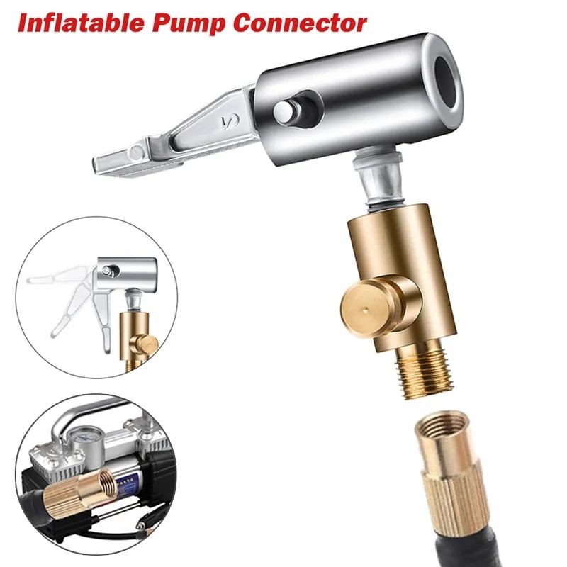 Portable Tire Nozzle Clamp Inflatable Pump Connector/ Car Tire Nozzle