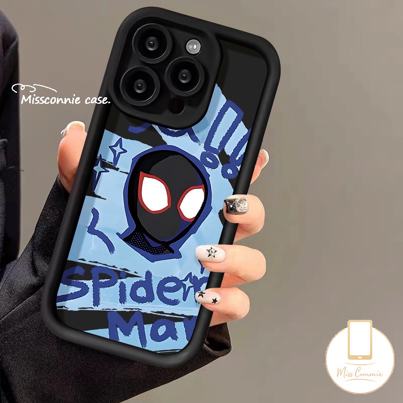 Trendy Brand Anime Marvel Couples Phone Case Compatible For IPhone 16