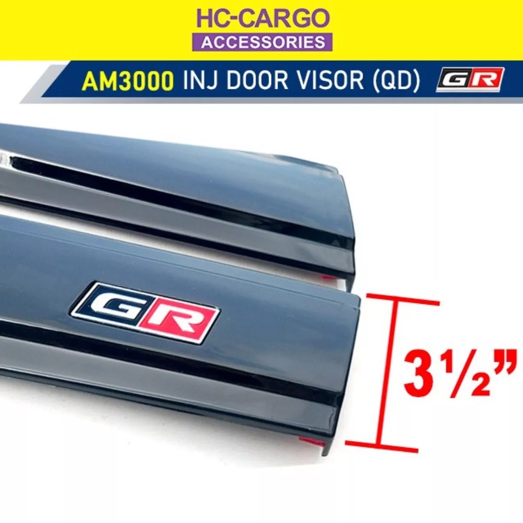 Hc Cargo Perodua Axia 2023 Axia D74A Latest model Injection Door Visor ...