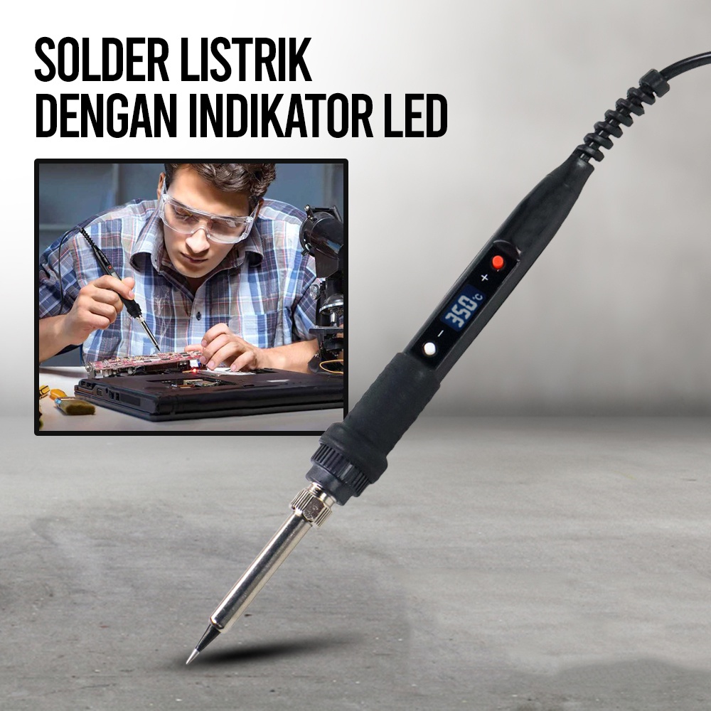 LAYAR Electric Soldering LCD Soldering 80W 220V - Soldering with LCD ...