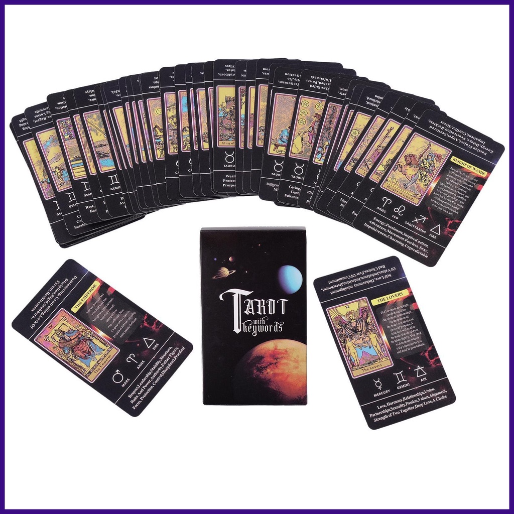 Set De Tarot De 78 Cartas | Mazo Psicológico Edición San Valentín | Ideal Para Lecturas Y Regalos Románticos