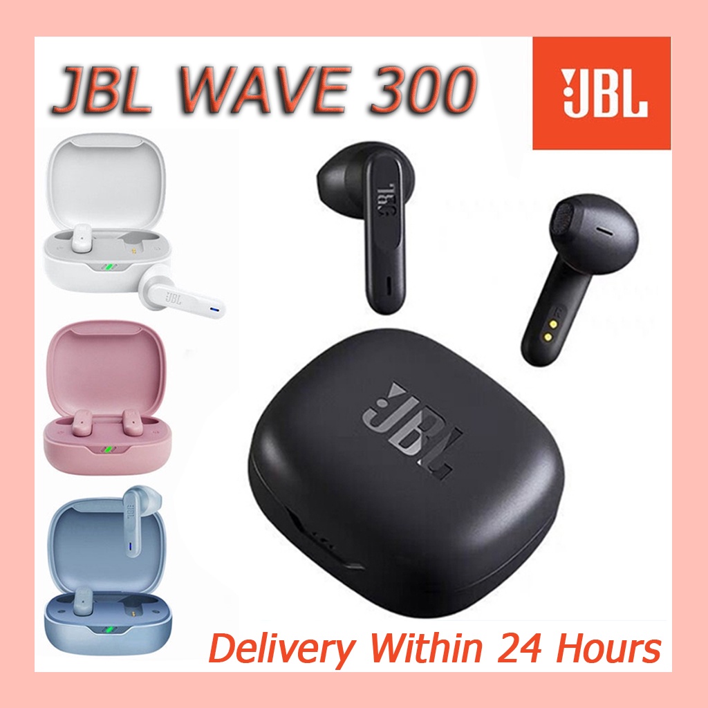 JBL Audifonos Bluetooth 5.2 Wave 300 True Wireless 26Hrs