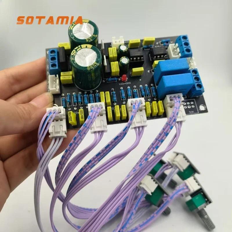 SOTAMIA OPA2604 NE5532 OP AMP Preamp Tone Preamp Audio Board Pre ...