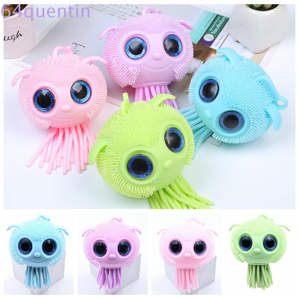 QUENTIN Jellyfish Squeez Toy, Simulation Jellyfish Lightemitting Hand