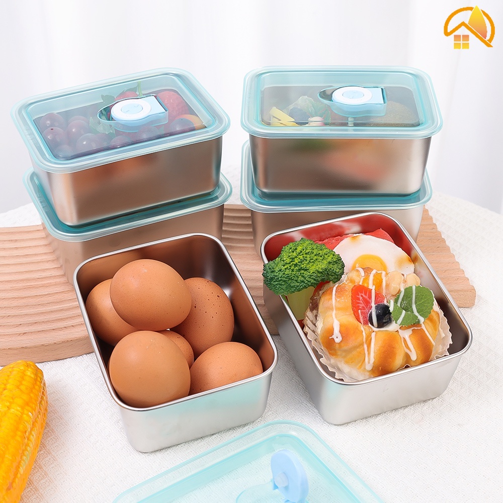 304 Stainless Steel Sealed Vegetable Food Box/ Multi-purpose Kitchen ...