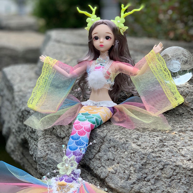 Hanfu Mermaid Doll Princess Toys Girls Toys Birthday Gifts - Main Image