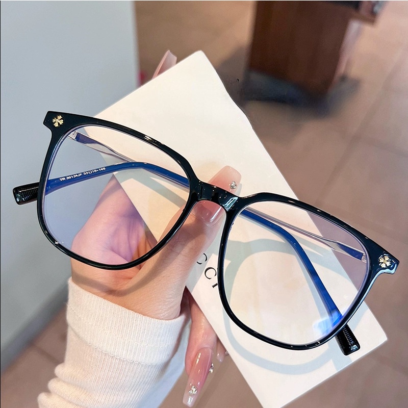 Anti Radiation/Blue Light Eyeglasses Metal Frame Replaceable Lens ...