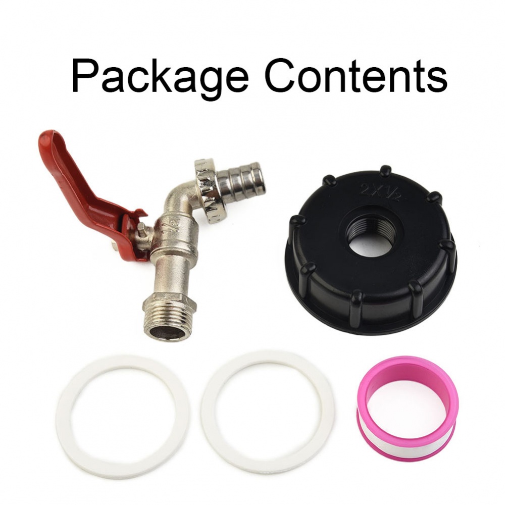 Premium Quality IBC Tote Tank Valve Drain Adapter with Trapezoidal