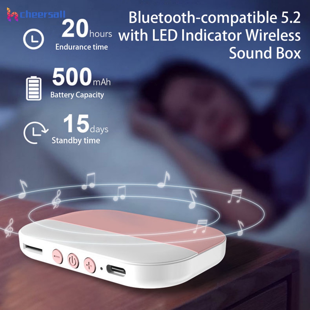 cheer Wireless Sound Box Bone Conduction Sleep Aid HiFi Sound Noise