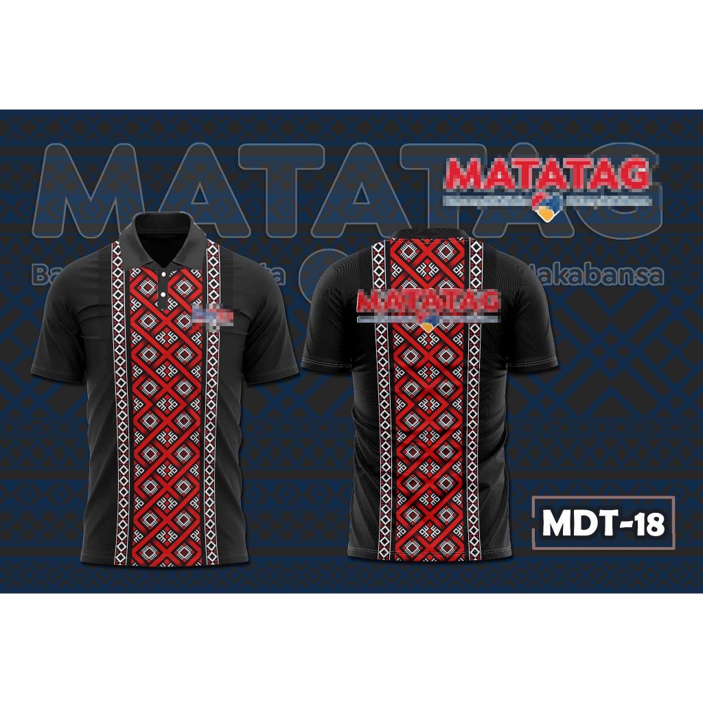 MATATAG UNIFORM SUBLIMATION DEPED BADGE TSHIRT FOR MEN AND WOMEN POLO ...