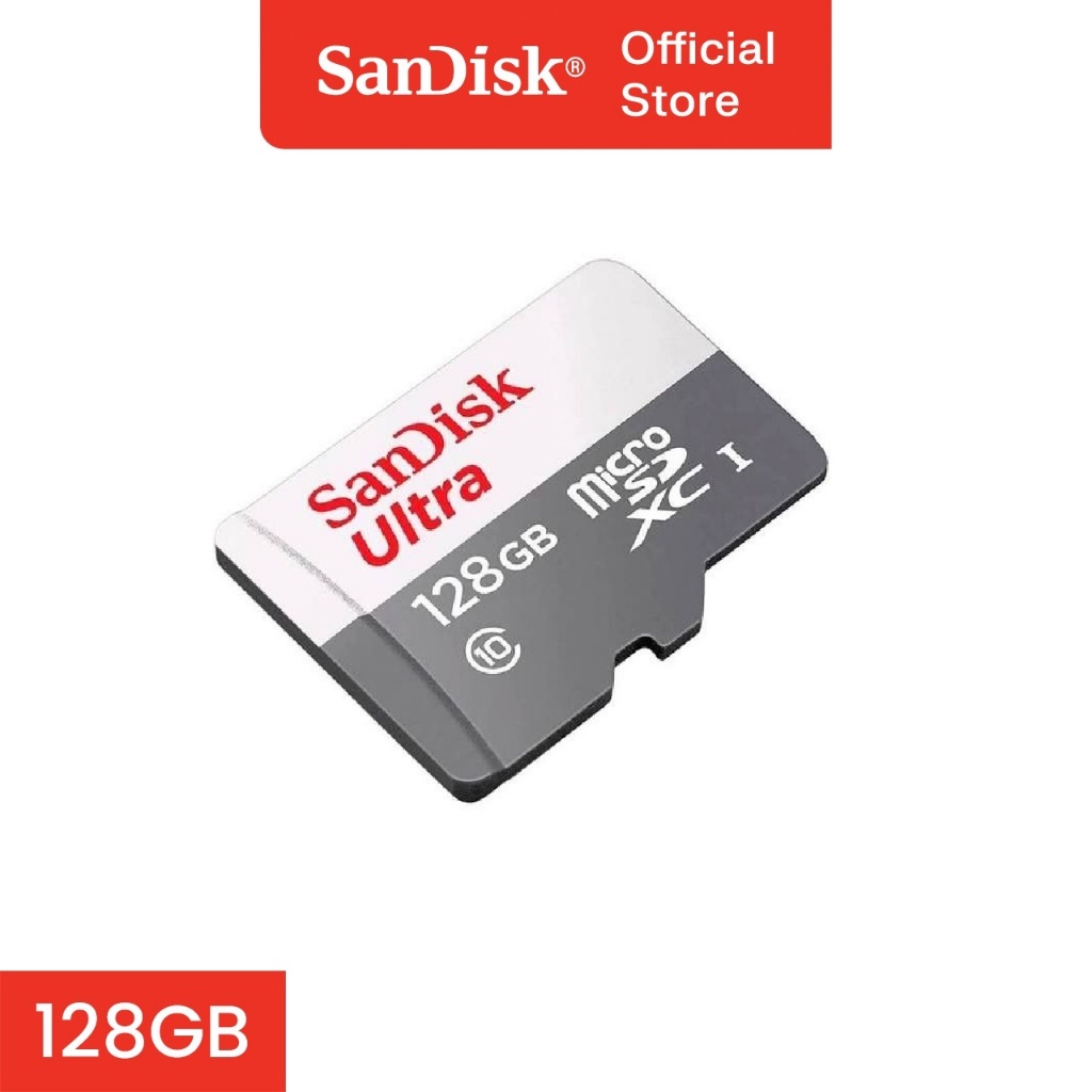 Sandisk SDSQUNR 128GB Ultra microSDXC (New Packaging) | Shopee Philippines