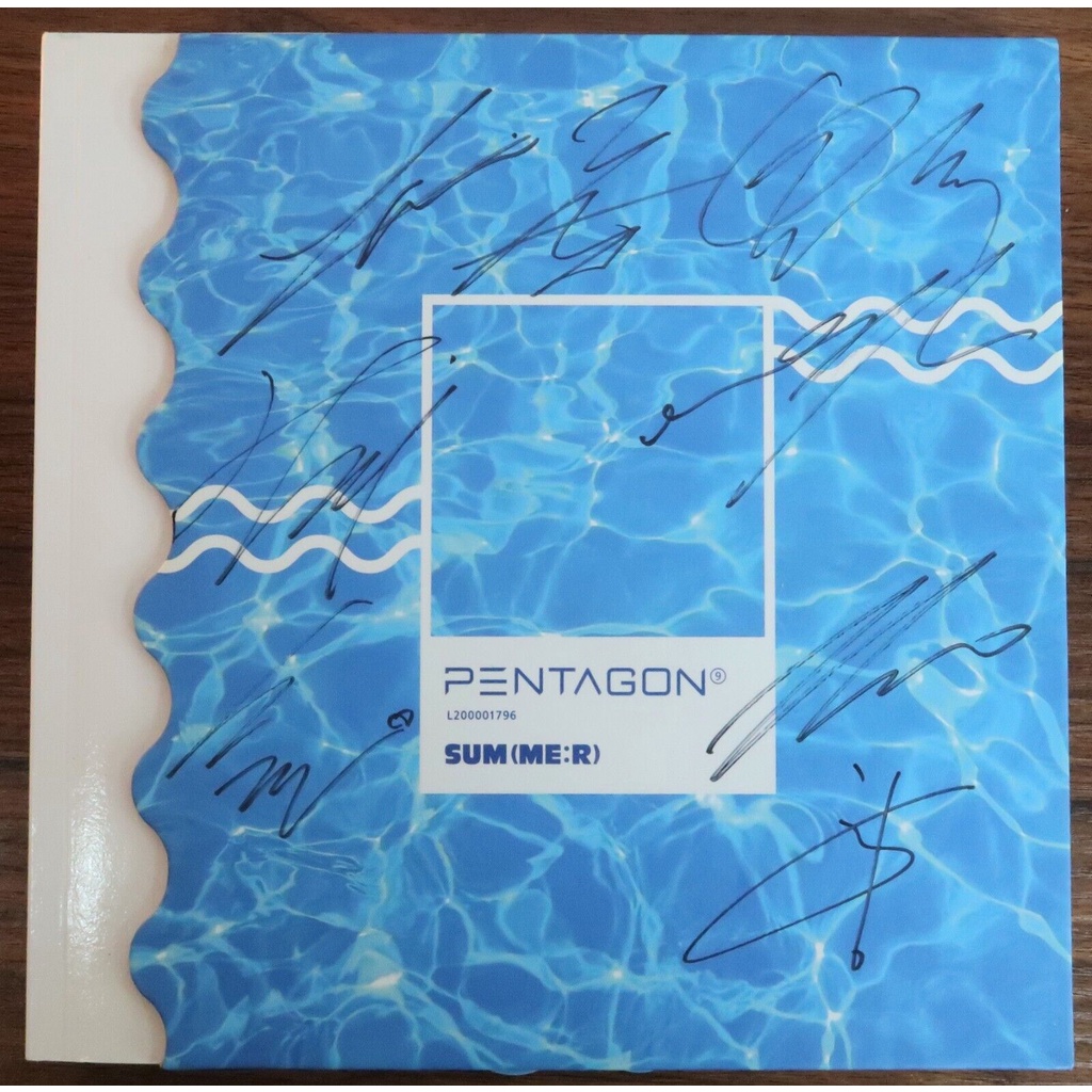 Pentagon - Summer Signed Autographed Promo CD Album K-Pop 2019 SUM(ME:R ...