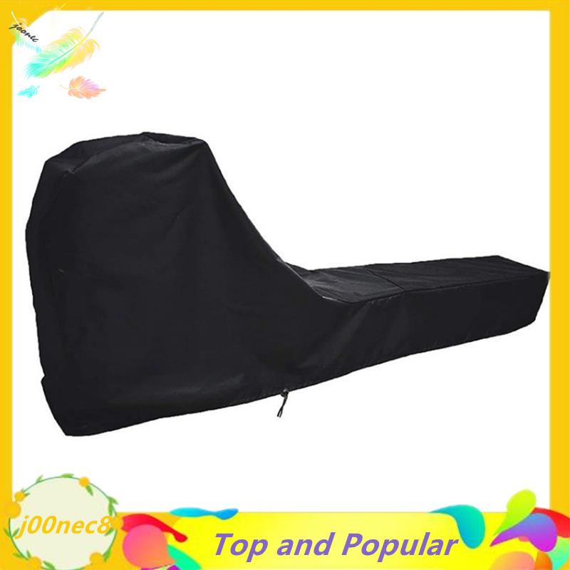 [j00]1 Piece Rowing Machine Cover Black Fitness Equipment Protective Cover For Indoor Outdoor