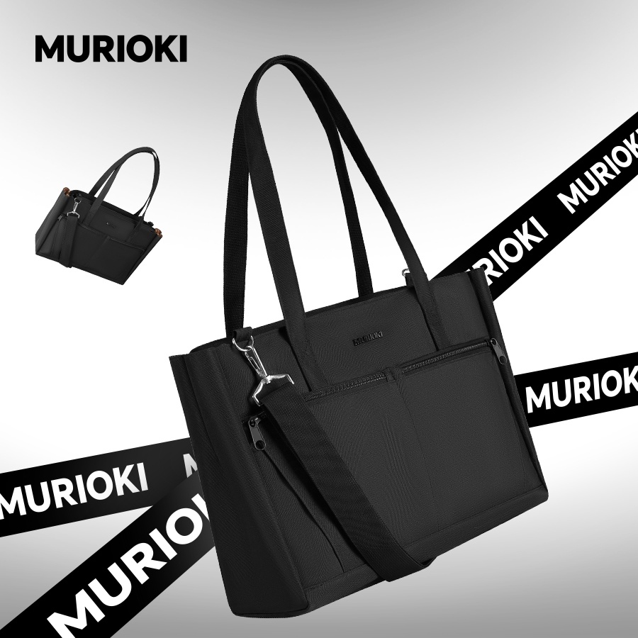 murioki-mystery-tote-bag-with-large-capacity-waterproof-laptop-bag