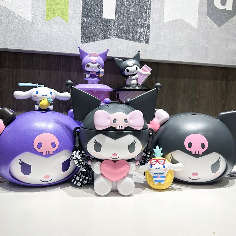 Kuromi Doll Water Cup kurmi Shape Strap Bucket Kuromi Shape Cup Cartoon ...