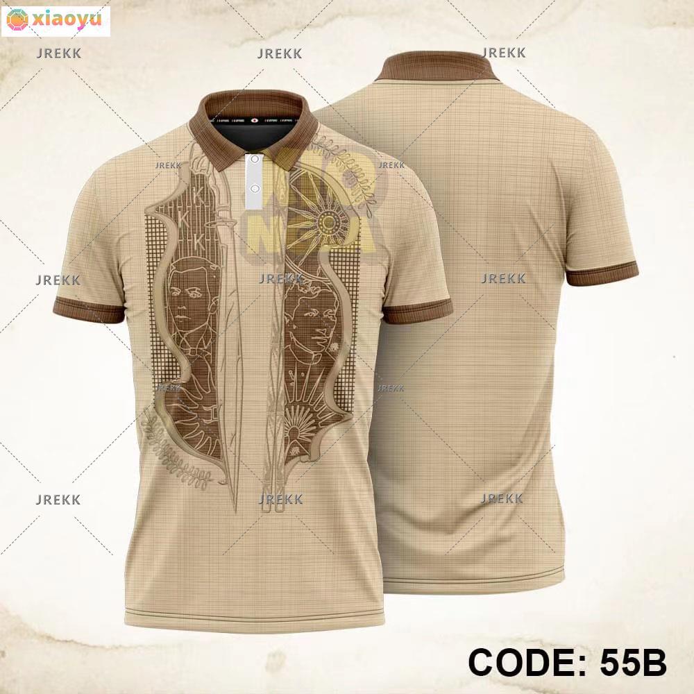 Philippine Ethnic/ Tribal Modern Barong Polo Shirt | Shopee Philippines