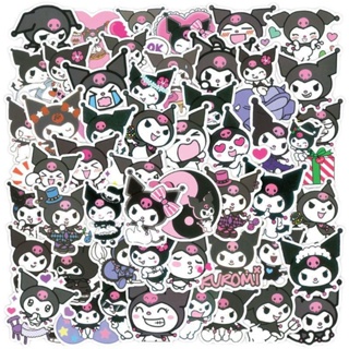 60pcs Hello Kitty Sticker Sanrio Anime Toy Girl Kawaii Stickers Cute  Stickered Pack Sticke Laptop Skin Kuromi My Melody Sticker