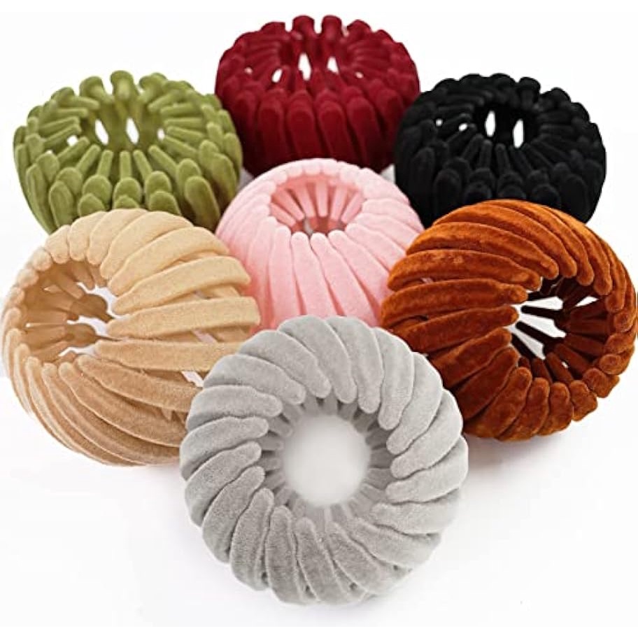 Bird Nest Shaped Hair Claw Clip Lazy People Hair Bun Fixed Hair Clips
