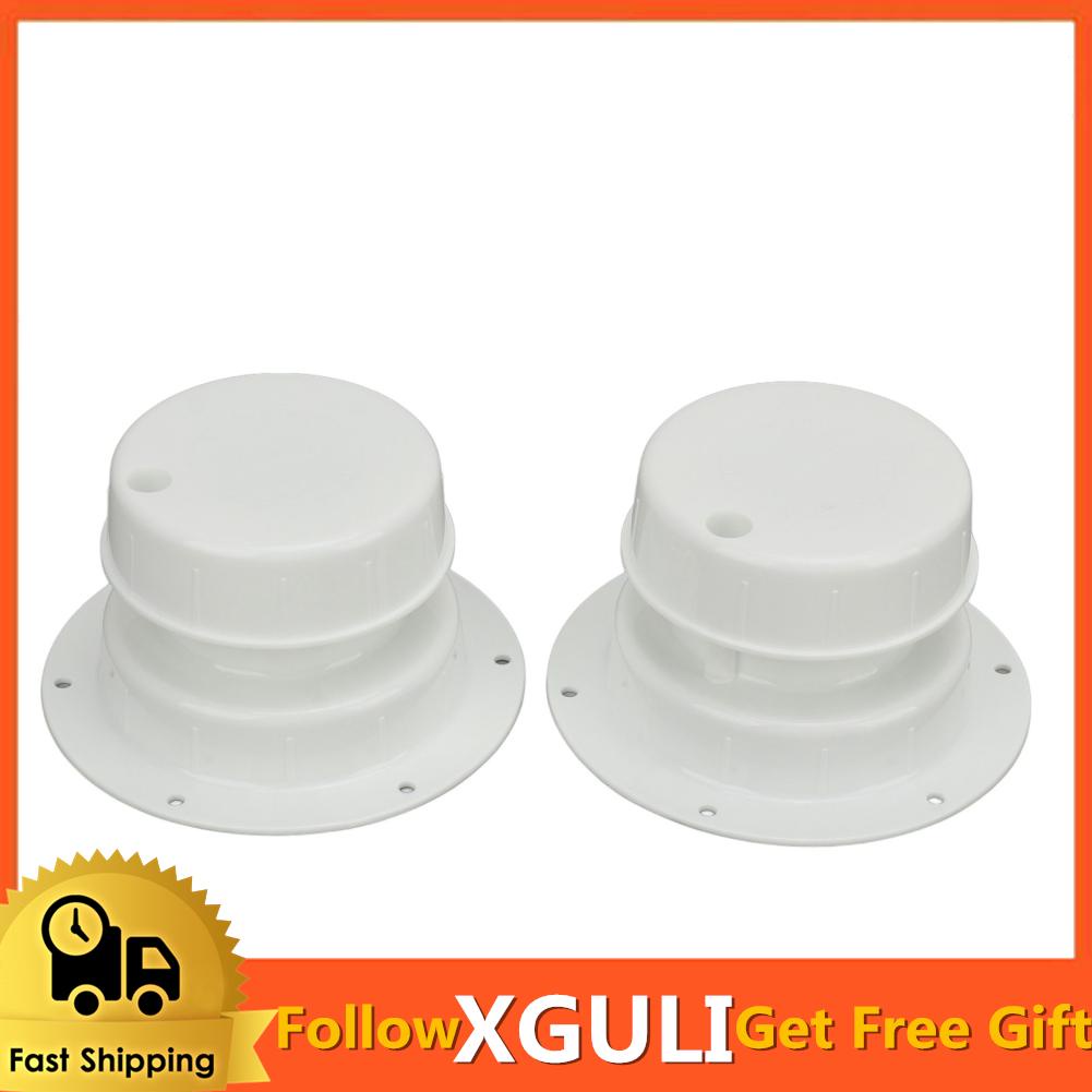 Xguli 2PCS RV Plumbing Vent Caps Prevent Leaks Camper Roof Sewer Cover
