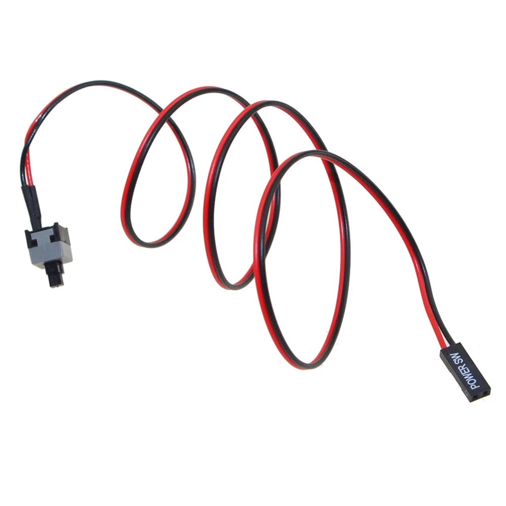 Universal Power Line Motherboard Reset On/Off Button Replacement Switch ...