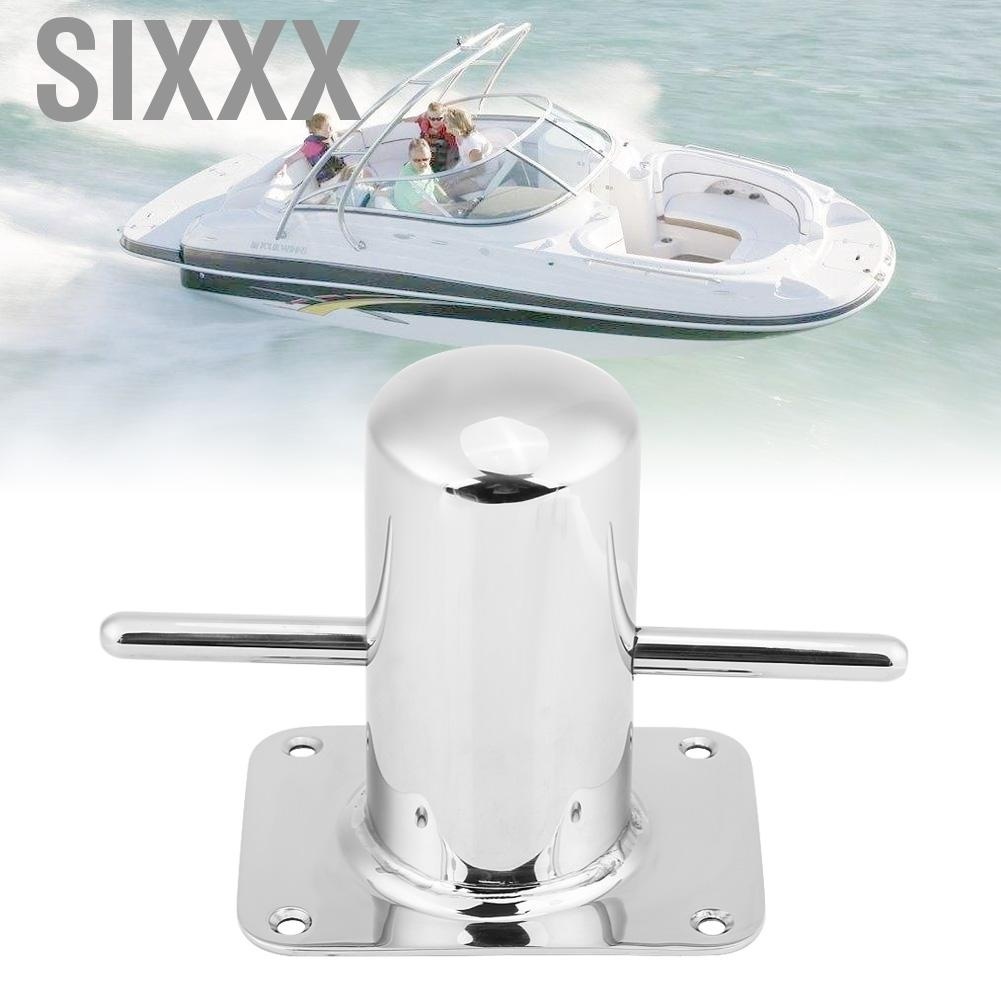 Sixxx 316 Stainless Steel Marine Boat Samson Post Cross Bollard Mooring ...
