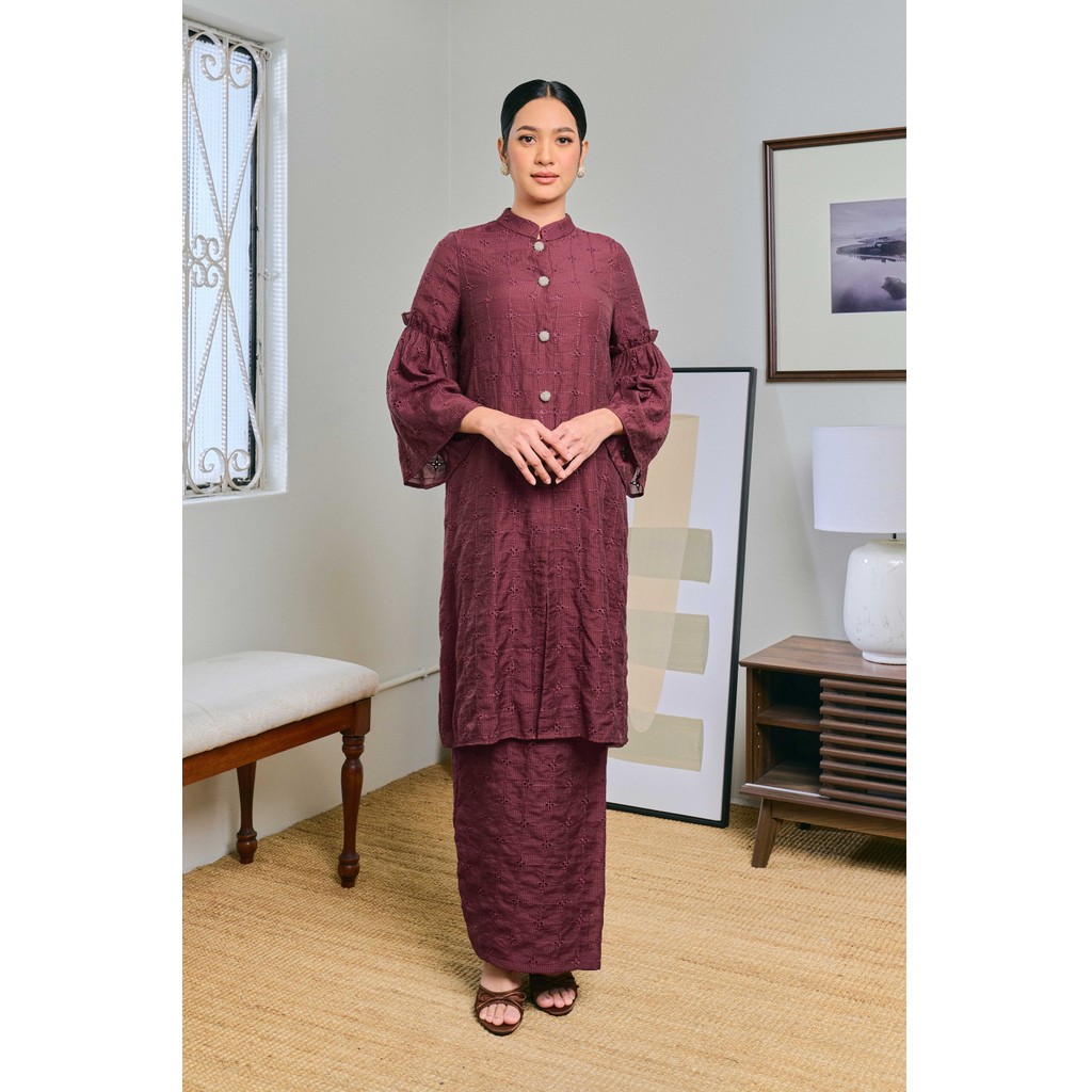 She DAZZLE Chempaka In Dewangga (Mahogany) | Shopee Philippines