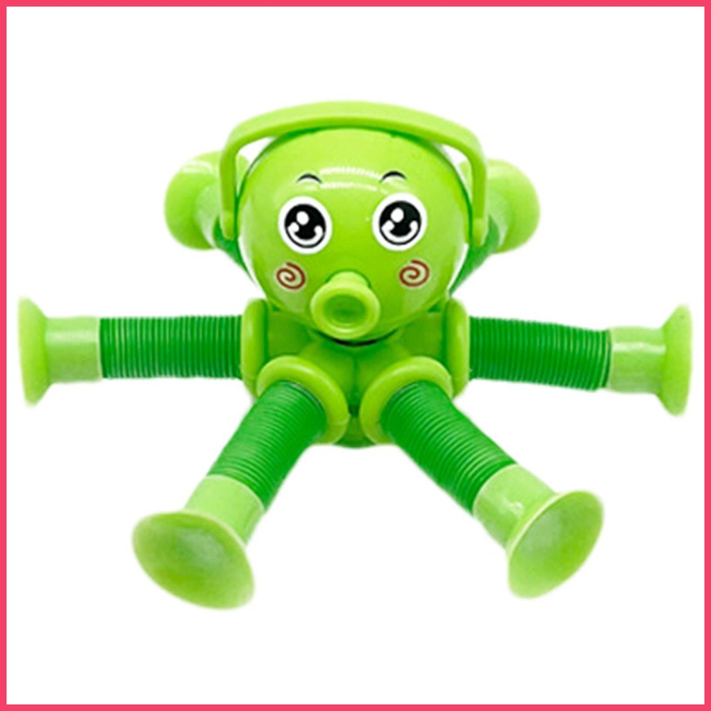 Octopus Finger Gyro Cartoon Cute Six-Claw Octopus Telescopic Tube ...