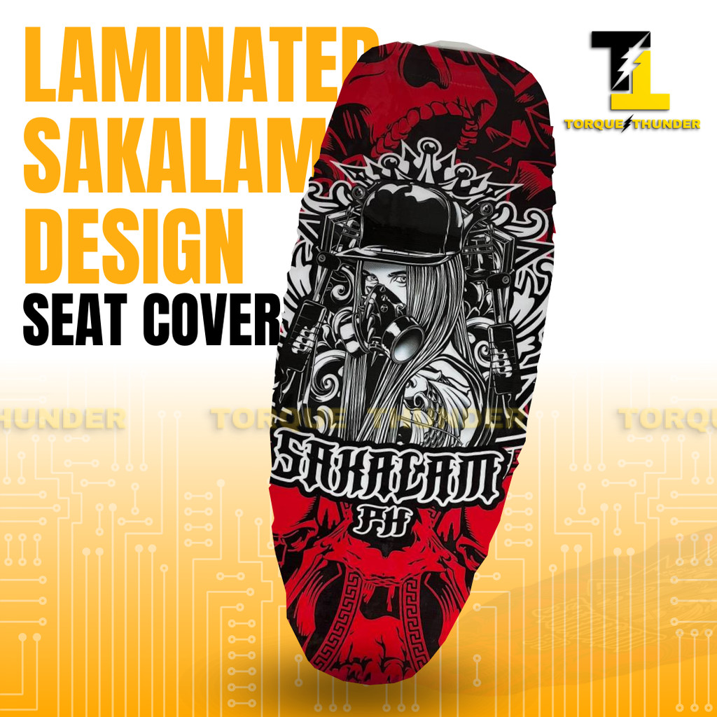 LAMINATED SAKALAM SEAT COVER FLOWER COPPER DESIGN | Shopee Philippines