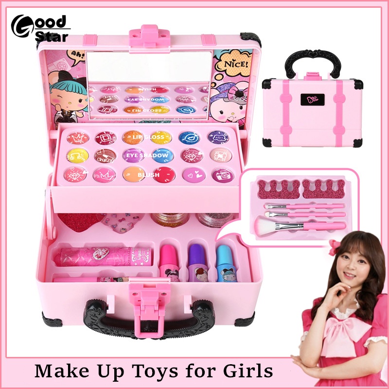 Kids Mini Make Up Set for Your Little Girls 32pcs Washable Kids Safe ...