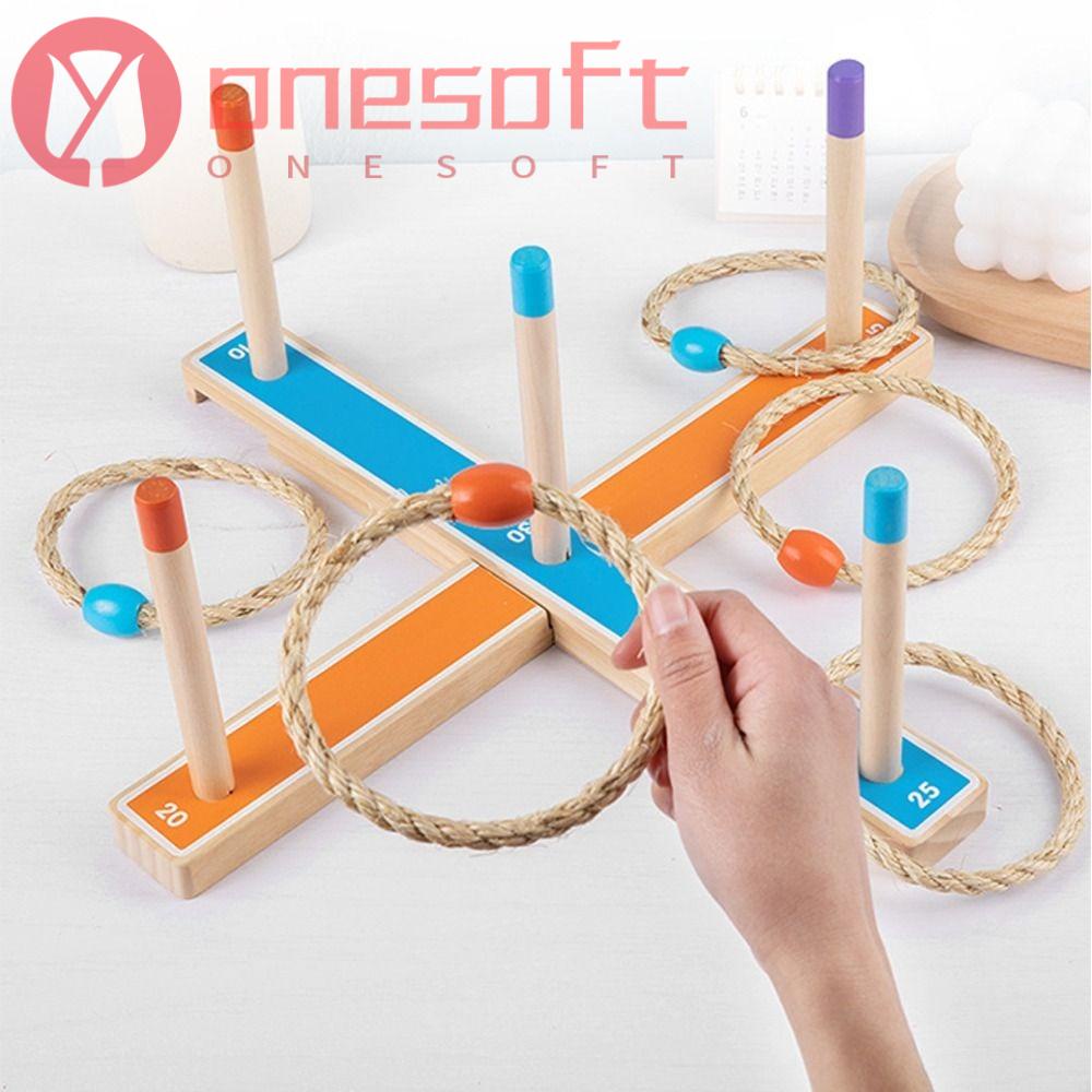 ONESOFTNESS Throwing Ring Toy, Interactive Throwing Party Activities