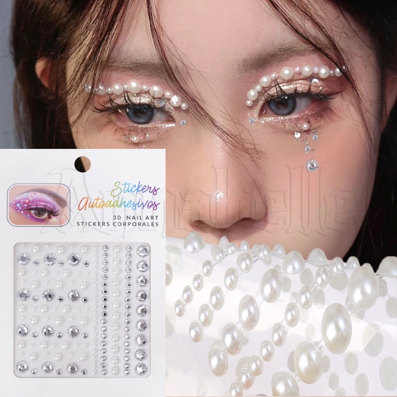 Self Adhesive Stage Makeup Temporary Tattoo Patch/ Water Drop Teardrop ...