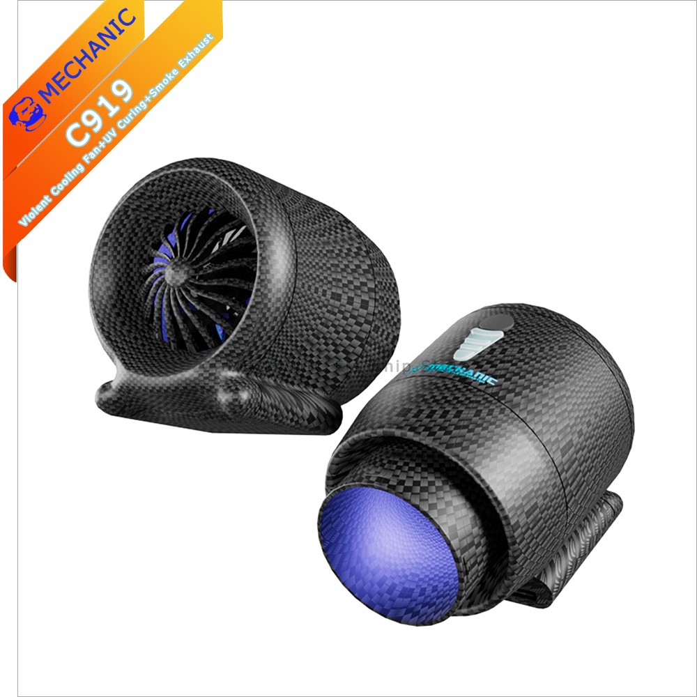 UV Lamp Cooling Fan MECHANIC C919 3 in 1 Quick UV Curing Light Fume