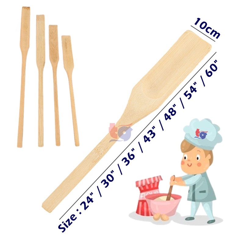 Rice Wooden Paddle / Peddle Boat / Long Wooden Pan Spatula / Wooden ...