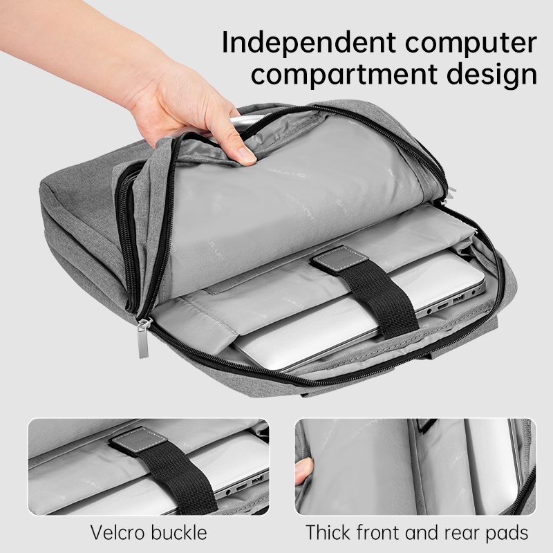 Deli EH1034 Business Laptop Computer Backpack Large-Capacity | Shopee ...