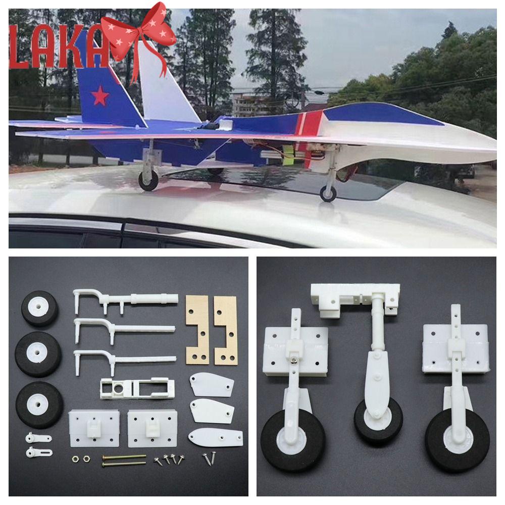 LAKA RC Plane Landing Gear, KT Board Light Weight SU27 Assembly Kit