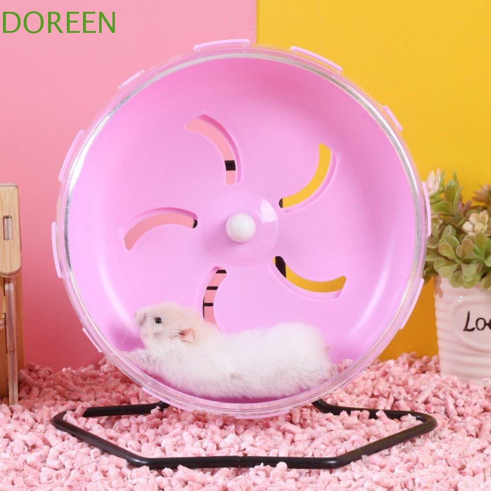 DOREEN Hamster Running Wheel, Silent Rotatory Rat Exercise Wheel, Pet