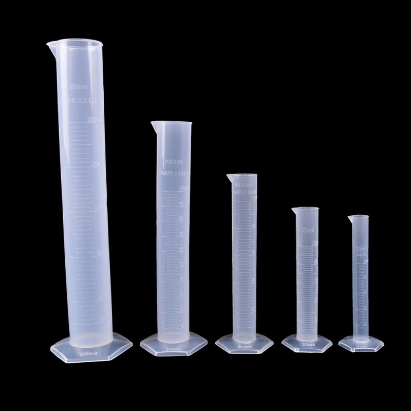 10ml-1000ml clear plastic gauge tube liquid measuring cylinder special ...