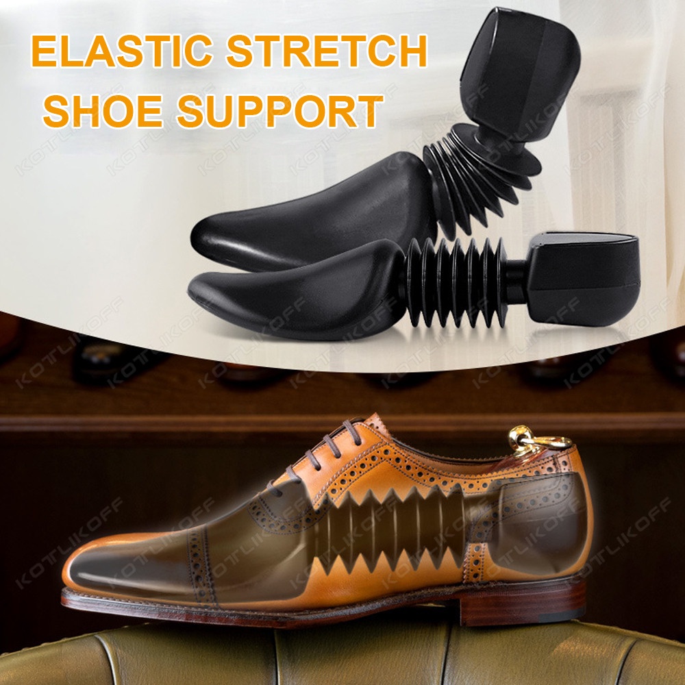 Plastic Adjustable Shoe Tree Durable Shoe Stretcher For Men To Prevent Creases From Deforming Shoes Stretching Shoe Care Kit Shopee Philippines