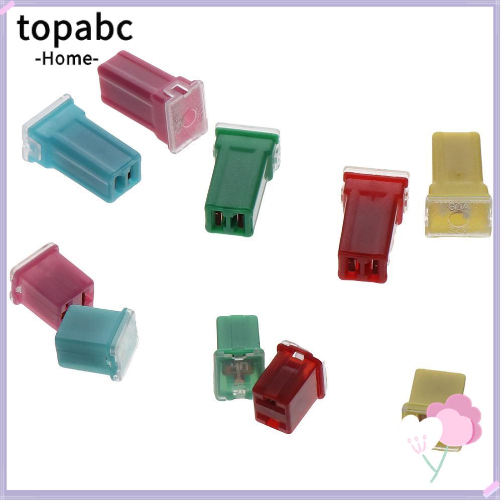 TOP 10 Pack Micro Cartridge Fuses, 20/30/40/50/60 Amp Mini Automotive