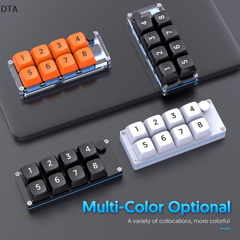 [EAS]8 Key Shortcut Macro Programmable Fully Hot Swappable Mechanical ...