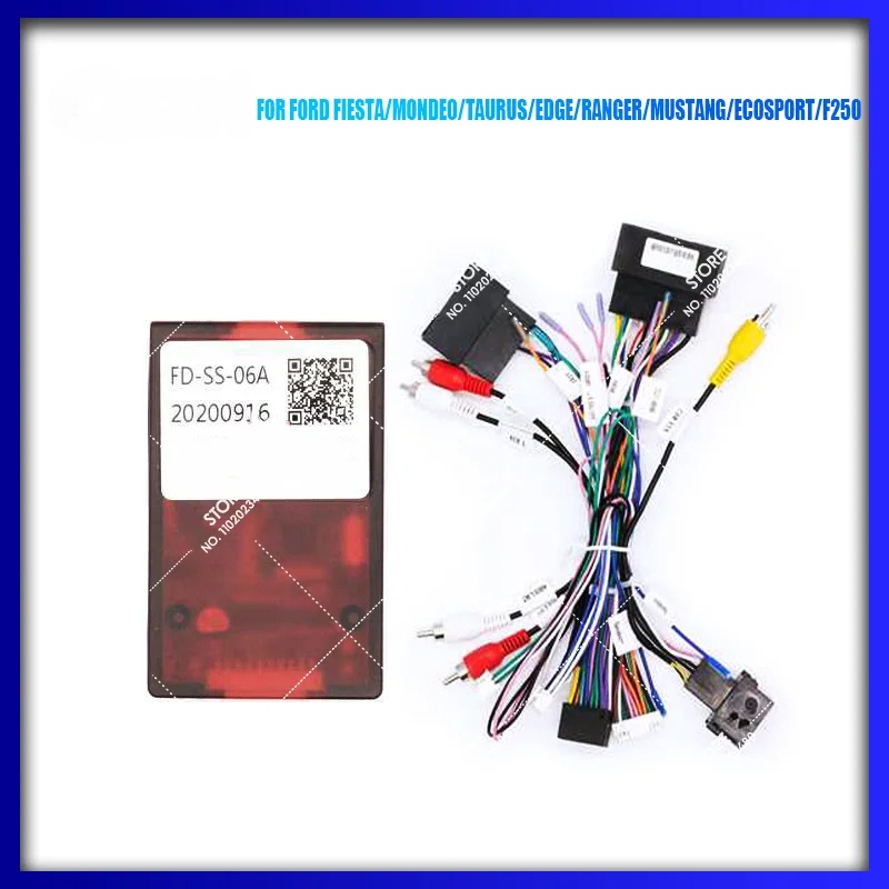 Wiring Harness Canbus Box Decoder For FORD Fiesta/MONDEO/Taurus/Edge ...