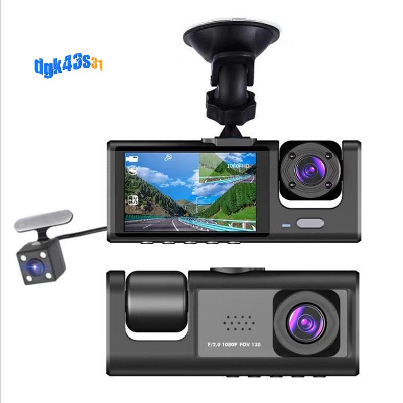 1 Set Driver Recorder 1080P 2 Inch Screen Dashcam Black Driver Recorder ...