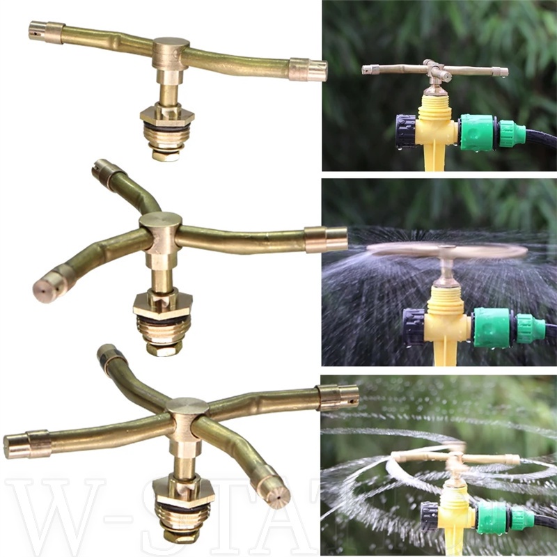 Whirling Sprinkler for Garden Yard Lawns - 2/3/4 Arm Automatic Rotary ...
